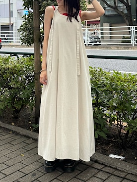 「Ungrid（アングリッド）のアイテム」を使った、多田詩音さん（レディース・152cm）の夏コーディネート