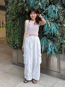 多田詩音さん(レディース・152cm)の夏コーディネート