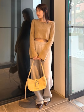 多田詩音さん（レディース・152cm）の冬コーディネート