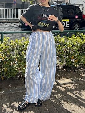 多田詩音さん(レディース・152cm)の夏コーディネート