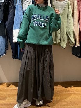 多田詩音さん（レディース・152cm）の冬コーディネート