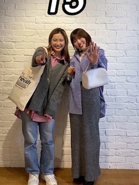 多田詩音さん(レディース・152cm)の冬コーディネート