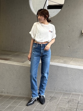 「Ungrid（アングリッド）のアイテム」を使った、多田詩音さん（レディース・152cm）の夏コーディネート