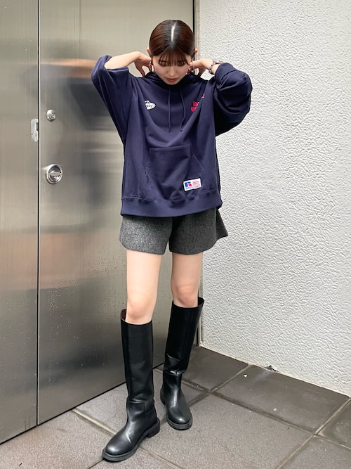 セール】ワイドロングブーツ（ブーツ）｜Ungrid（アングリッド）の