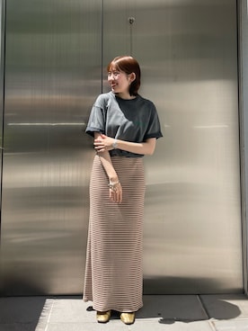 多田詩音さん（レディース・152cm）の夏コーディネート