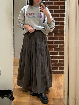 多田詩音さん（レディース・152cm）の冬コーディネート