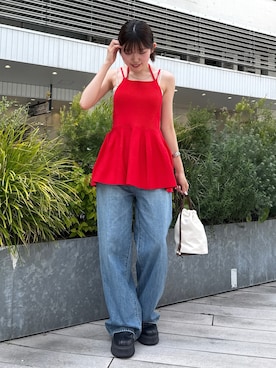 多田詩音さん(レディース・152cm)の春コーディネート