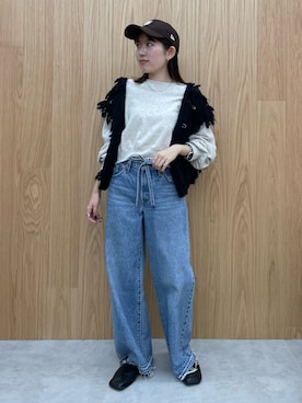 多田詩音さん（レディース・152cm）の秋コーディネート