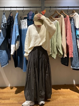 多田詩音さん(レディース・152cm)の冬コーディネート