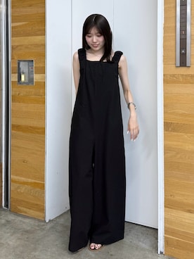「Ungrid（アングリッド）のアイテム」を使った、多田詩音さん（レディース・152cm）の夏コーディネート