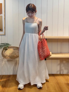 多田詩音さん(レディース・152cm)の夏コーディネート