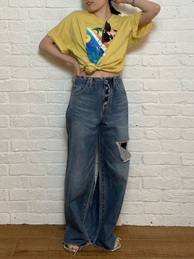 多田詩音さん（レディース・152cm）の夏コーディネート