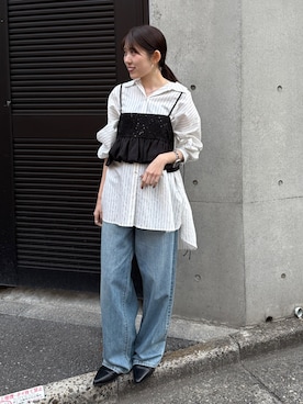 多田詩音さん（レディース・152cm）の冬コーディネート