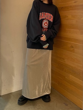 多田詩音さん（レディース・152cm）の秋コーディネート