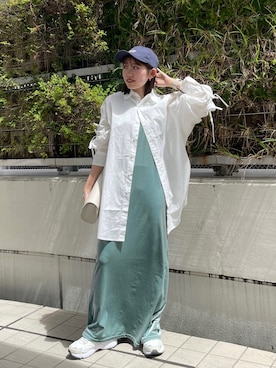 「Ungrid（アングリッド）のアイテム（チャーム）」を使った、多田詩音さん（レディース・152cm）の秋コーディネート