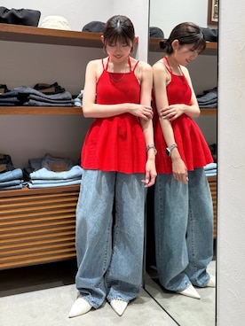 多田詩音さん（レディース・152cm）の春コーディネート