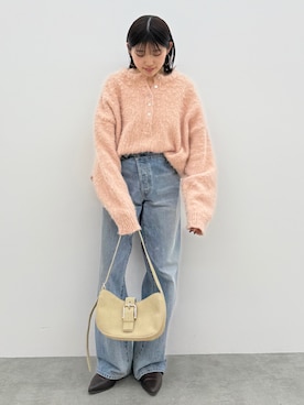 多田詩音さん（レディース・152cm）の冬コーディネート