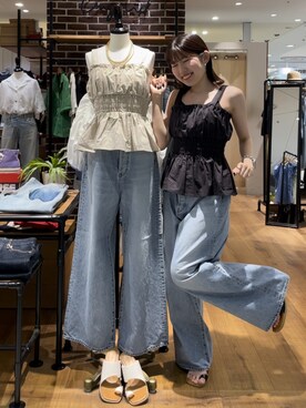 多田詩音さん(レディース・152cm)の夏コーディネート