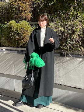 多田詩音さん（レディース・152cm）の冬コーディネート