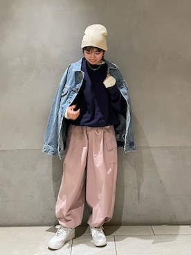 多田詩音さん(レディース・152cm)の冬コーディネート