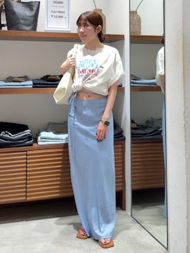 多田詩音さん(レディース・152cm)の春コーディネート
