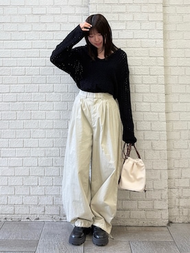 多田詩音さん(レディース・152cm)の春コーディネート