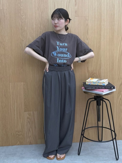 ヴィンテージウォッシュロゴビッグTee