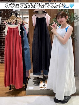 多田詩音さん(レディース・152cm)の夏コーディネート