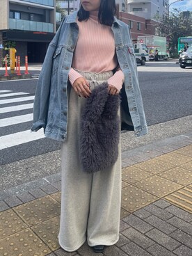 多田詩音さん（レディース・152cm）の秋コーディネート