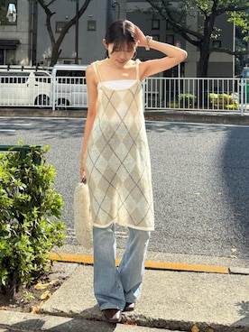多田詩音さん（骨格ストレート・レディース・152cm）の秋コーディネート