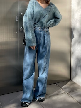 多田詩音さん（レディース・152cm）の冬コーディネート