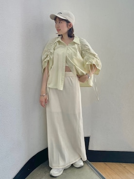 多田詩音さん（レディース・152cm）の春コーディネート