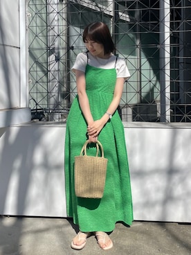 多田詩音さん（レディース・152cm）の春コーディネート