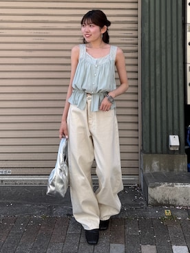 多田詩音さん（レディース・152cm）の春コーディネート