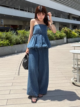 多田詩音さん（レディース・152cm）の夏コーディネート