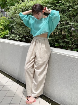 多田詩音さん（レディース・152cm）の夏コーディネート