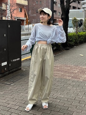 多田詩音さん(レディース・152cm)の春コーディネート