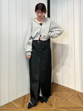 多田詩音さん（レディース・152cm）の春コーディネート