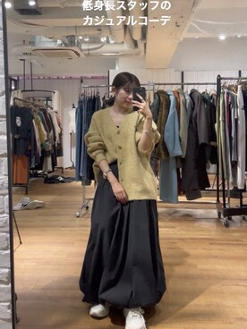 多田詩音さん(レディース・152cm)の秋コーディネート