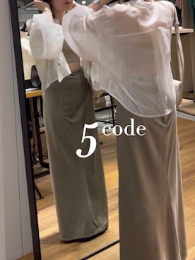 多田詩音さん（レディース・152cm）の夏コーディネート