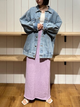 多田詩音さん(レディース・152cm)の冬コーディネート