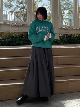 多田詩音さん（レディース・152cm）の冬コーディネート