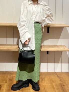 多田詩音さん（レディース・152cm）の冬コーディネート