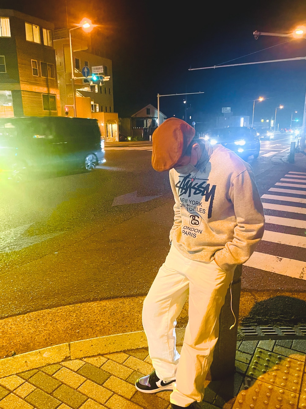 Ryo Maeda STUSSYスチューシー　ワールドツアースウェット STUSSY（ステューシー）の「World Tour Crew（スウェット）」 - WEAR