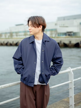 「横浜」｜Kai Ofukataさん（メンズ・178cm）の春コーディネート