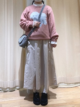 春さん（レディース・157cm）の冬コーディネート