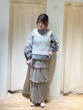春さん(レディース・157cm)の冬コーディネート