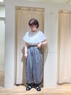 春さん(レディース・157cm)の夏コーディネート