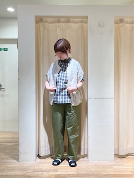 春さん（レディース・157cm）の夏コーディネート