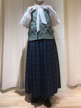 春さん（レディース・157cm）の秋コーディネート